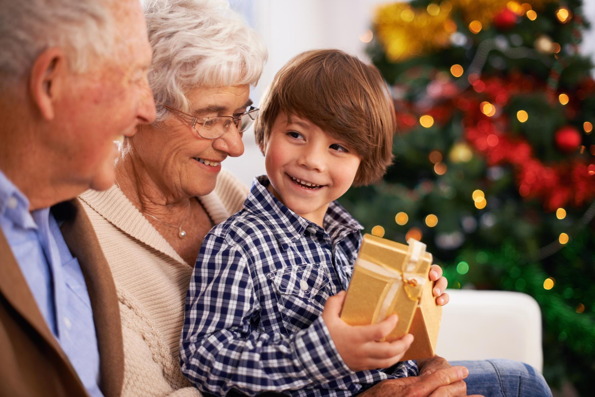 presente de natal de avós para neto